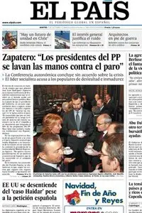 El País. 15 Diciembre