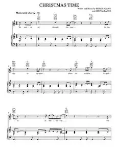 Christmas time - Bryan Adams (Piano-Vocal-Guitar)
