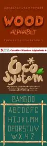 Vectors - Creative Wooden Alphabets 8