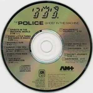 The Police - Ghost In The Machine (1981) {198x A&M} **[RE-UP]**