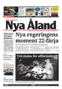 Nya Åland – 13 november 2019