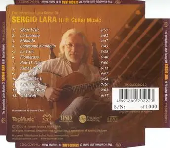 Sergio Lara - The Incredible Latin Guitar of Sergio Lara (2014) [SACD] PS3 ISO