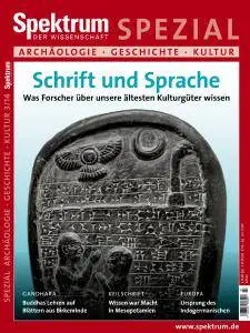 Spektrum der Wissenschaft Spezial Archäologie Geschichte Kultur - Nr.3 2014