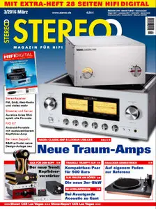 Stereo Magazin für HiFi, High End und Musik März No 03 2016