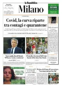 la Repubblica Milano - 31 Ottobre 2021