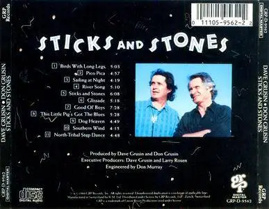 Dave Grusin & Don Grusin - Sticks and Stones (1988)