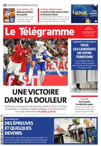 Le Télégramme Ouest Cornouaille - 18 Juin 2024