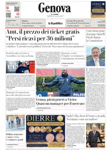 la Repubblica Genova - 27 Giugno 2025
