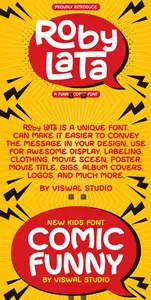 EE - Roby Lata  Comic Font W92WT2L