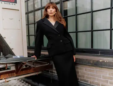 Elizabeth Olsen by Izack Morales for InStyle Winter 2025