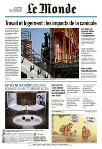 Le Monde - 25 Juin 2026
