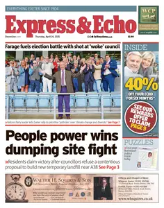 Exeter Express And Echo - 24 April 2025