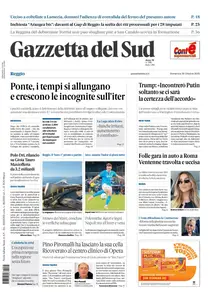 Gazzetta del Sud Reggio Calabria - 26 Ottobre 2025