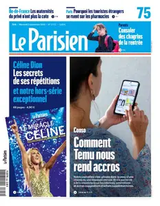 Le Parisien du Mercredi 2 Septembre 2026