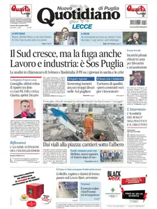 Quotidiano di Puglia Lecce - 28 Novembre 2025