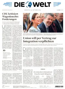 Die Welt - 22 Oktober 2024