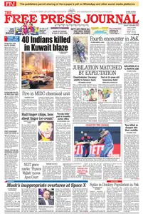 The Free Press Journal Mumbai - 13 June 2024