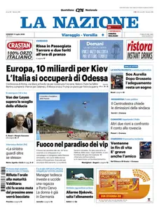 La Nazione Viareggio Versilia - 11 Luglio 2025