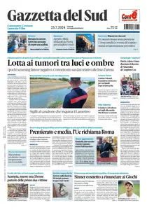 Gazzetta del Sud Catanzaro - 25 Luglio 2024