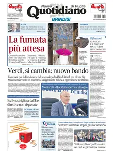 Quotidiano di Puglia Brindisi - 8 Maggio 2025
