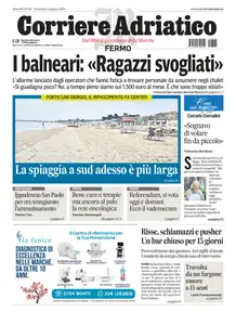 Corriere Adriatico Fermo - 8 Giugno 2025