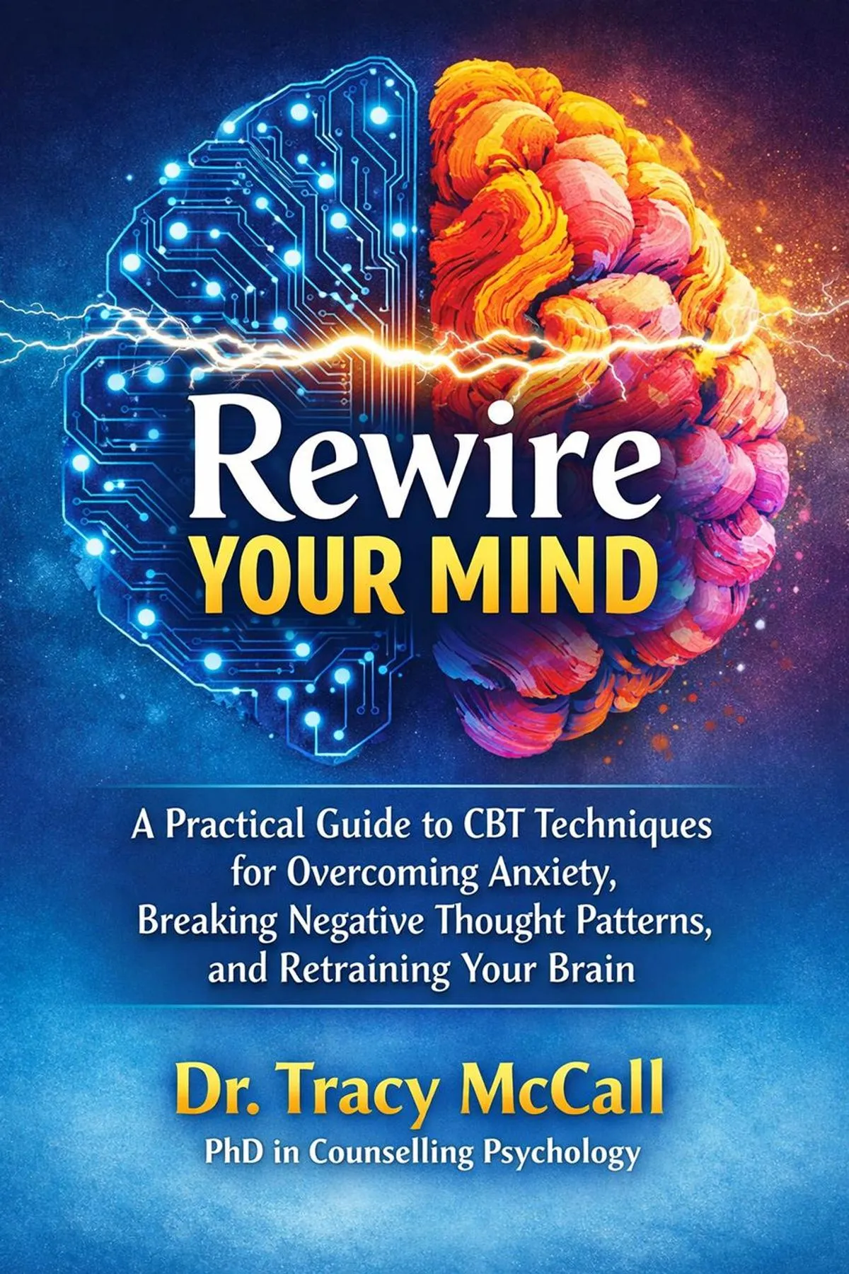 Rewire Your Mind : A Practical Guide to CBT Techniques for Overcoming Anxiety, Breaking Negative Thought Patterns
