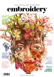 Embroidery Magazine - January-February 2025