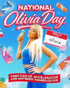 Olivia Dunne - Accelerator energy drinks