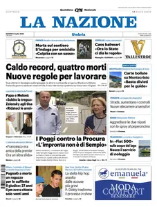 La Nazione Umbria Terni - 3 Luglio 2025