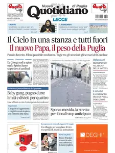 Quotidiano di Puglia Lecce - 7 Maggio 2025