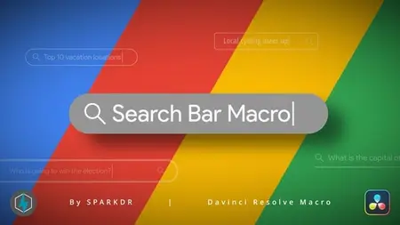 Search Bar | Davinci Resolve Macro 55733944