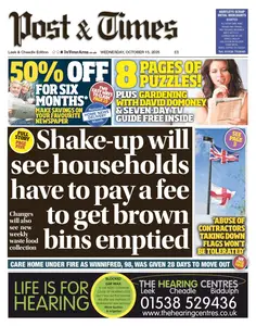 Leek Post And Times - 15 October 2025