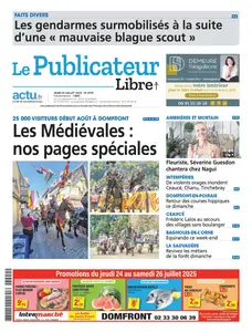 Le Publicateur Libre - 24 Juillet 2025