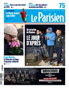 Le Parisien du Lundi 5 Janvier 2026