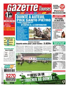 La Gazette des Courses - 29 Octobre 2024