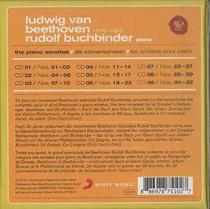 Beethoven - Rudolf Buchbinder - The Sonata Legacy (2011) [9xCD Box Set]