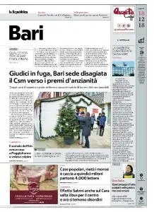 la Repubblica Bari - 18 Dicembre 2018