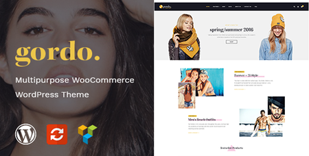 ThemeForest - Gordo v1.0.0 - Fashion Responsive WooCommerce WordPress Theme - 20689072