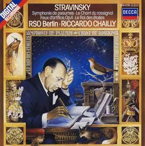 Riccardo Chailly, Radio-Symphonie-Orchester Berlin - Stravinsky: Symphonie de psaumes, Feux d'artifice (1985)