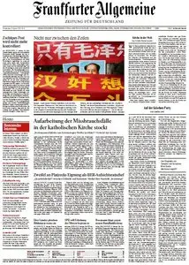 Frankfurter Allgemeine Zeitung vom Donnerstag, 10. Januar 2013
