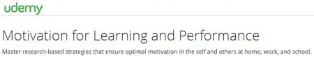 Motivation for Learning and Performance