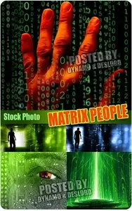 Matrix people - UHQ Stock Photo
