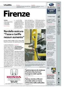 la Repubblica Firenze - 27 Novembre 2018