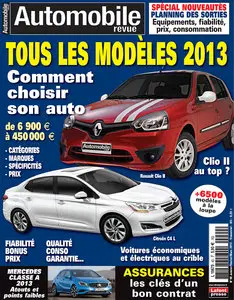 Automobile revue Janvier-Mars 2013 (France)