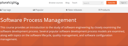 Pluralsight - Software Process Management (2014)