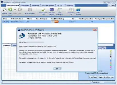 Raxco PerfectDisk Professional Business / Server 14.0 Build 892