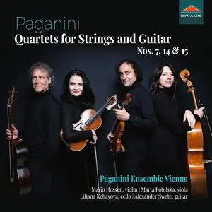 Paganini Ensemble Vienna - Paganini: Quartets for Strings & Guitar Nos. 7, 14 & 15 (2022) [Official Digital Download 24/96]