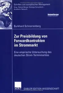 Zur Preisbildung von Forwardkontrakten im Strommarkt