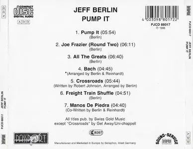 Jeff Berlin - Pump It! (1986)