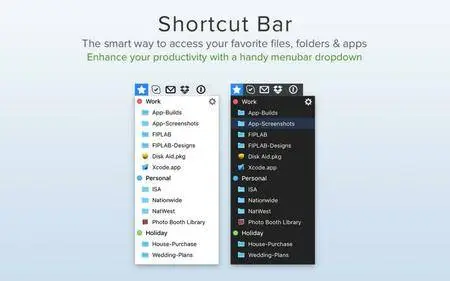 Shortcut Bar 1.4 MacOSX